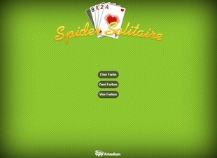 Spider Solitaire - Screenshot